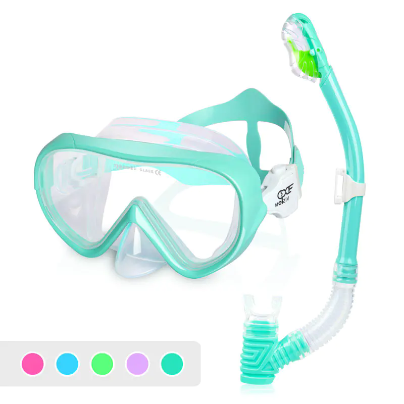 Quali sono le procedure di manutenzione per il set di snorkeling?