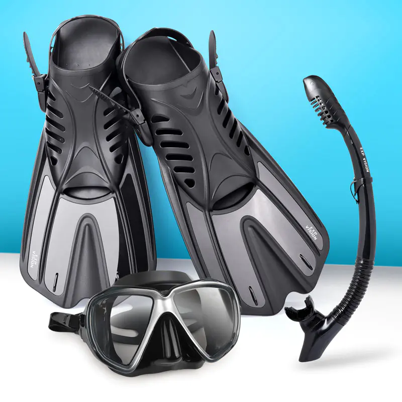 Adult Snorkel And Flipper Set Adult Snorkel And Flipper Set